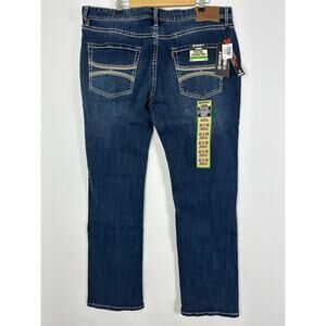 Hooey x Rock & Roll Denim 42x38 Pistol Straight Bootcut Regular Fit Jeans Stitch